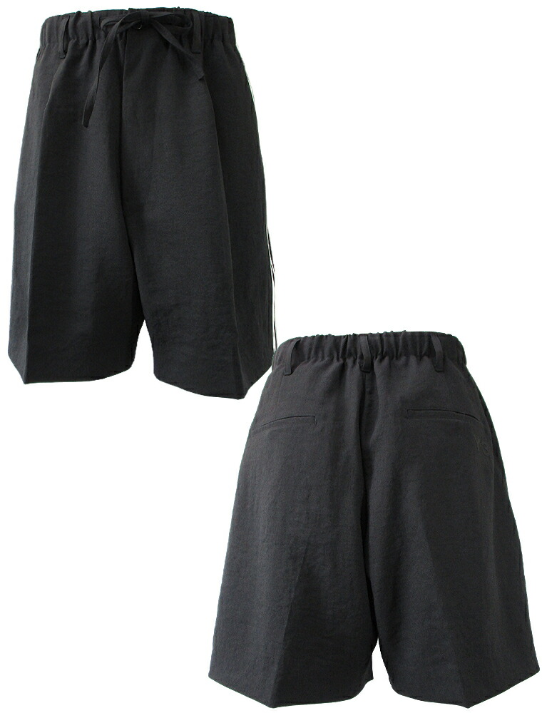 楽天市場】Y-3 ワイスリー3ストライプショートパンツy3/m/newEUモデル