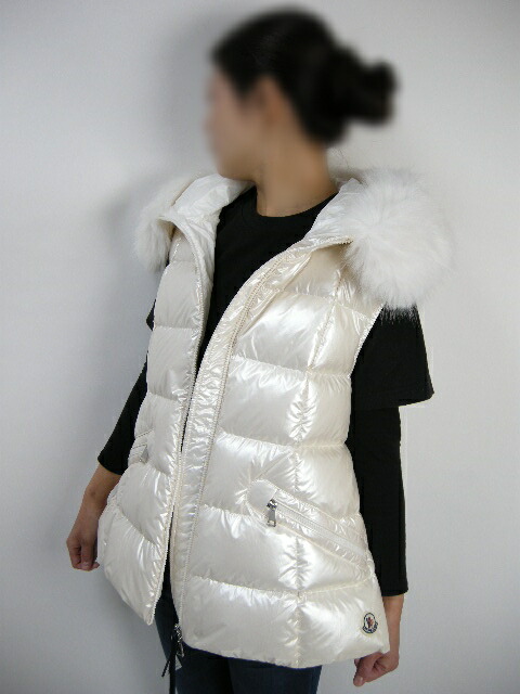楽天市場】【MONCLER/モンクレール/ANSE GILET/アンセ ジレ/ファー