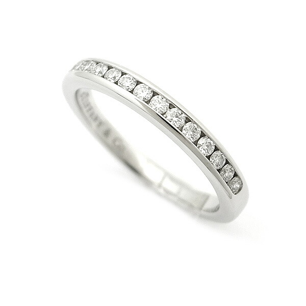 楽天市場】ティファニー チャネル ハーフエタニティの通販