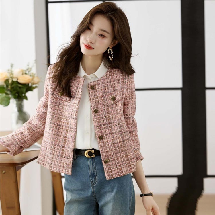 楽天市場】ツイード ジャケット ノーカラージャケット 卒園式