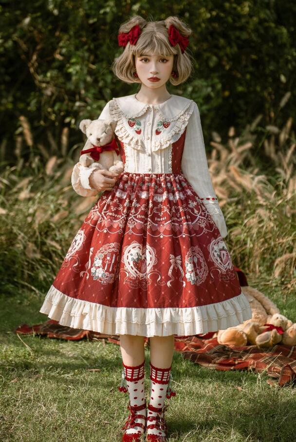 楽天市場】いちご ロリータ（レディースファッション）の通販