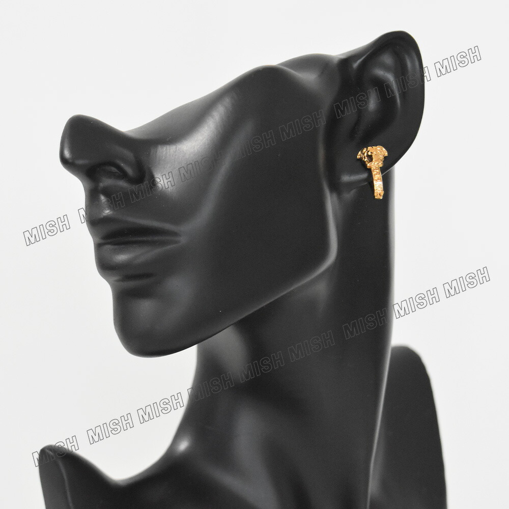 VERSACE ゴールド V字型ピアス(玲凪様 取り置き中) VERSACE ゴールド V
