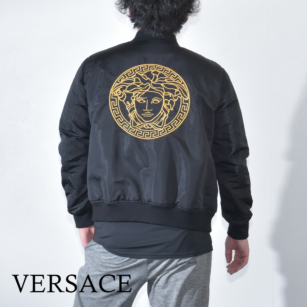 楽天市場】ヴェルサーチ ブルゾン アウター ロゴ メデューサ 長袖