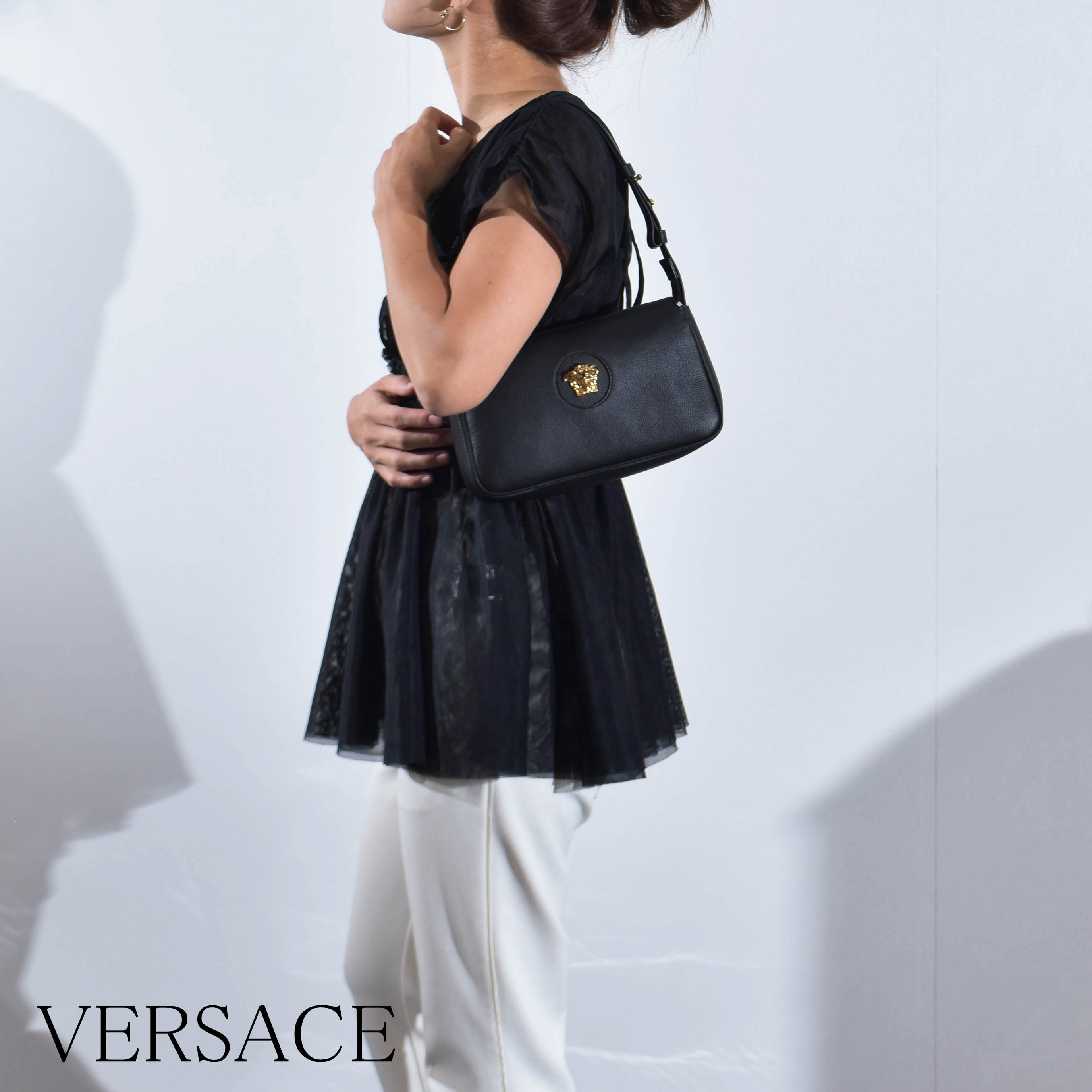 楽天市場】ヴェルサーチ ハンドバッグ レディース メデューサ ゴールド