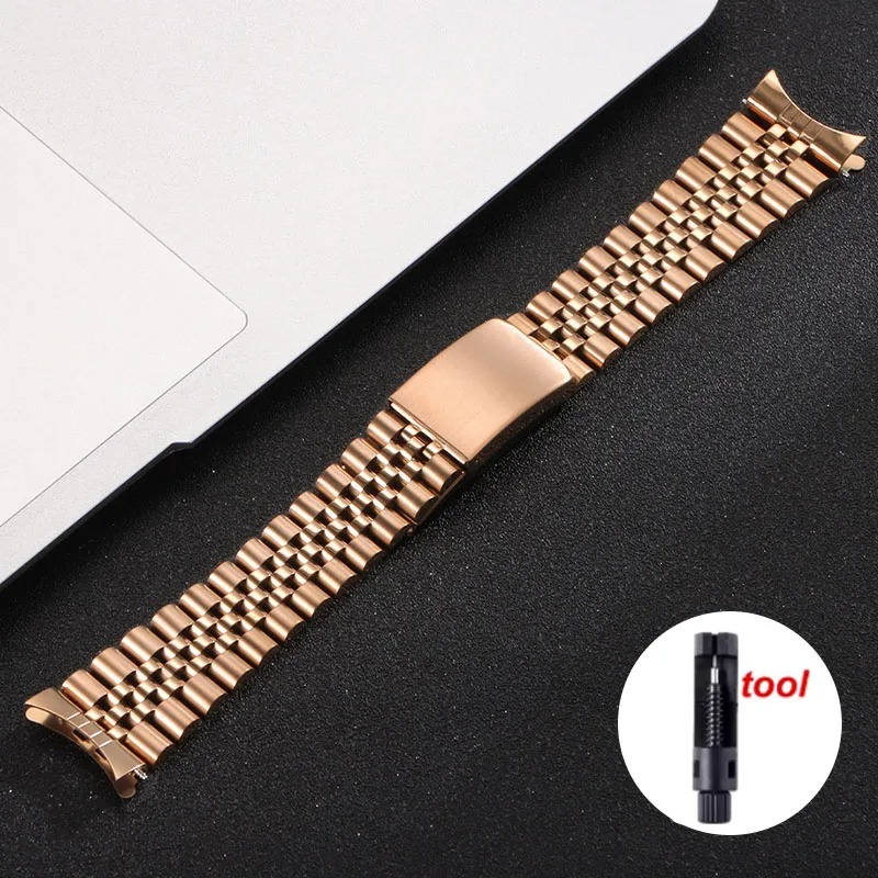 楽天市場】腕時計 ベルトロレックス 互換 交換ベルト ローズゴールド