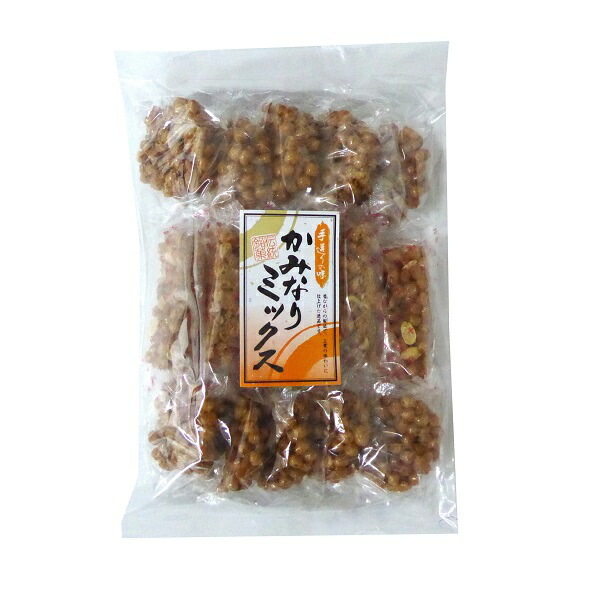 楽天市場】辻井製菓 かみなりミックス 16個入り×1袋 : みぞた
