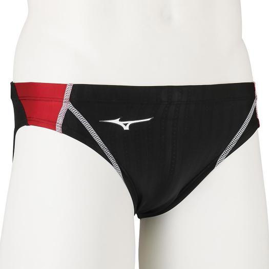 楽天市場】ミズノ公式 競泳用Vパンツ メンズ ブラック×レッド