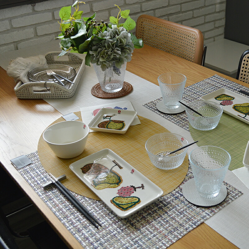 楽天市場】イッタラ iittala taika Sato タイカ サトスクエア プレート