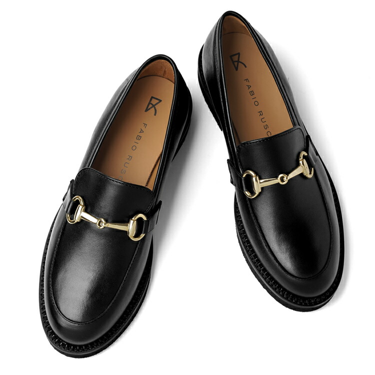 楽天市場】ファビオルスコーニ fabio rusconi ビットローファー 厚底