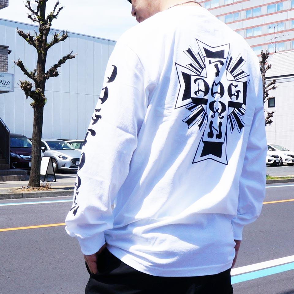 楽天市場】ドッグタウン DOG TOWN ロンT Tシャツ CROSS LOGO L/S Tee
