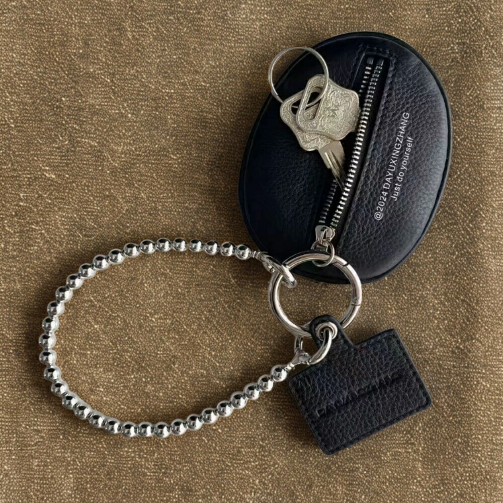 楽天市場】【予約商品】マルチレザーキーケース チャーム付き 小銭入れ