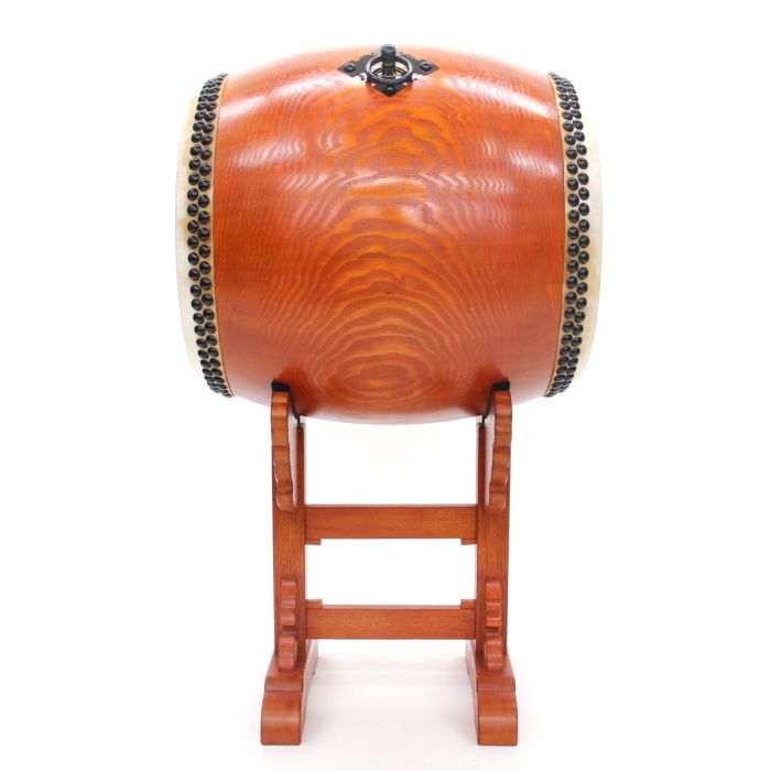 楽天市場】長胴太鼓木目胴製 1尺7寸 革面直径51cm長胴太鼓 和太鼓 わだ