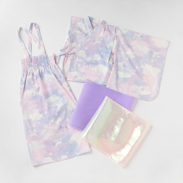 楽天市場】メゾピアノ(mezzo piano)ユニコーンスカイ柄浴衣 : NARUMIYA