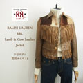 楽天市場】ラルフローレン ダブルアールエル レディース ラム レザー