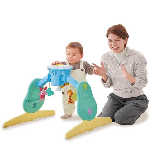 楽天市場】えらべる回転 6WAYジムにへんしんメリー プラス くまのプー