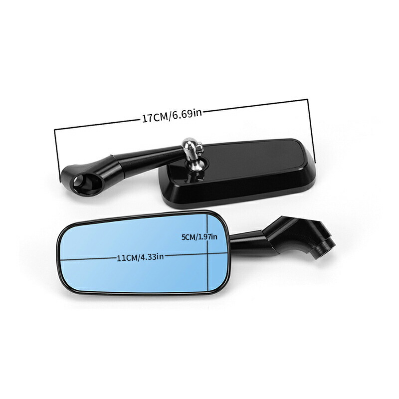 楽天市場】ホンダ LEAD125 リード125 バイクミラー アルミ製 左右