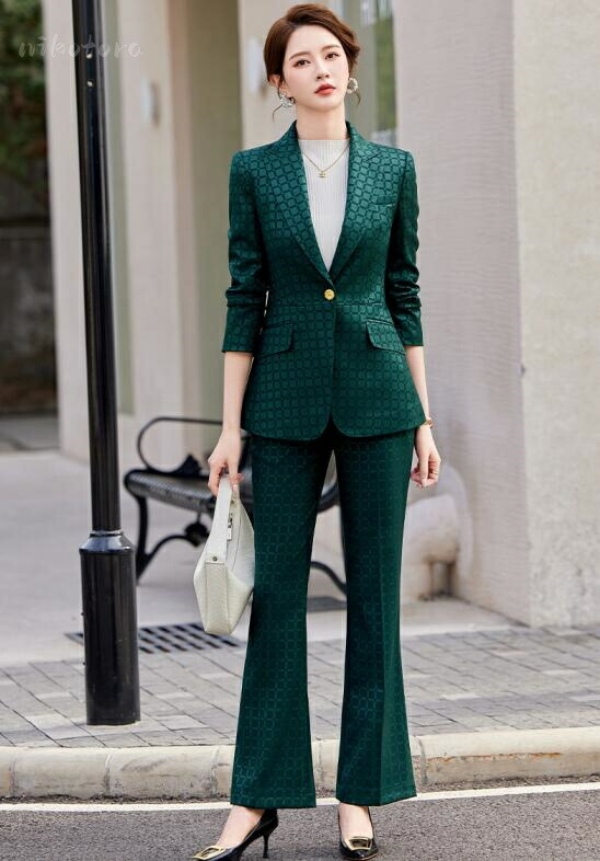 楽天市場】フォーマルスーツ セットアップ パンツスーツ レディース