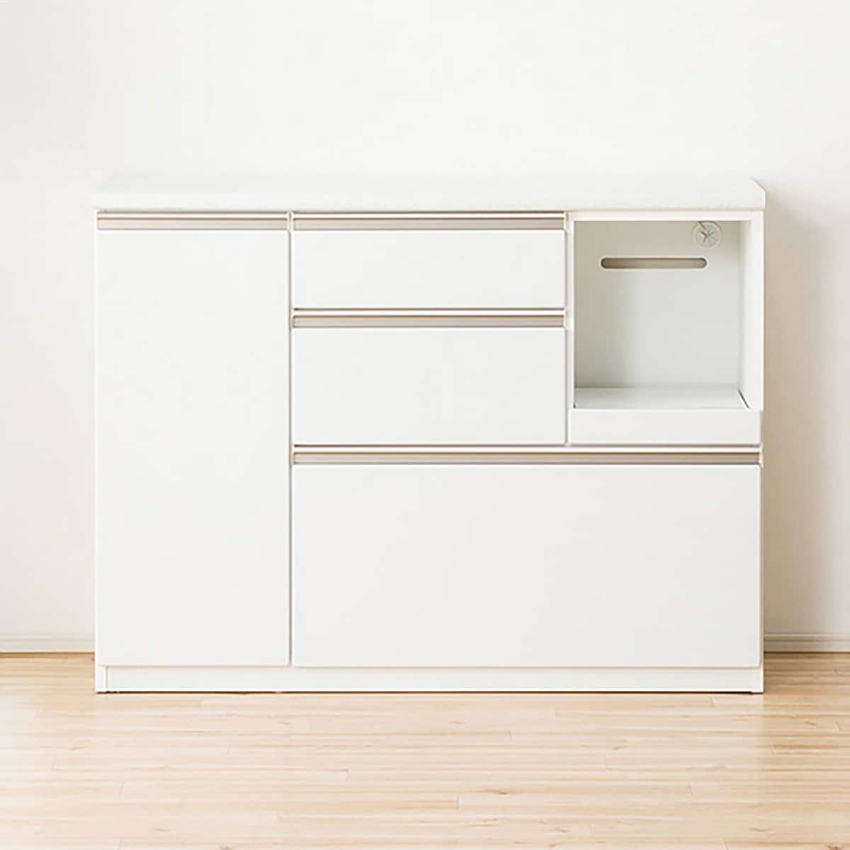 楽天市場】レンジボード・キッチンカウンターセット(アルミナ2 60OP