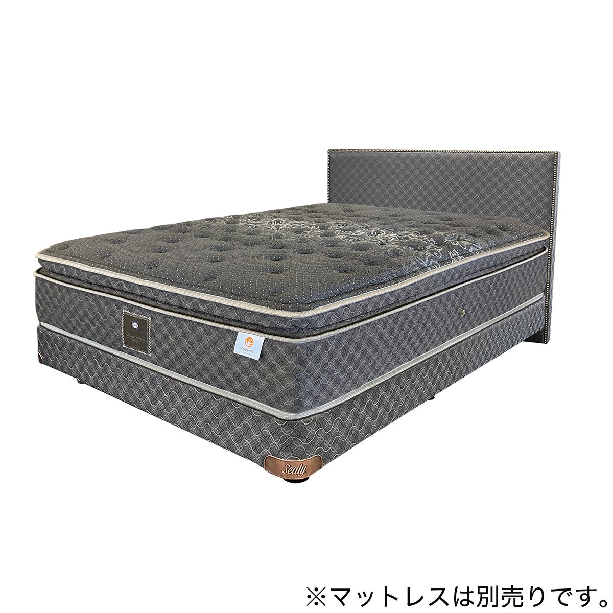 楽天市場】シーリーダブルベッドフレーム(SL-N01 DGY) ニトリ 【配送員