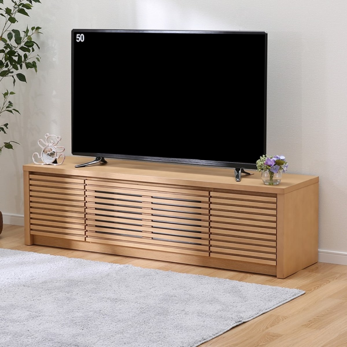 楽天市場】[幅151cm] ローボード (ショア150B) ニトリ 【配送員設置