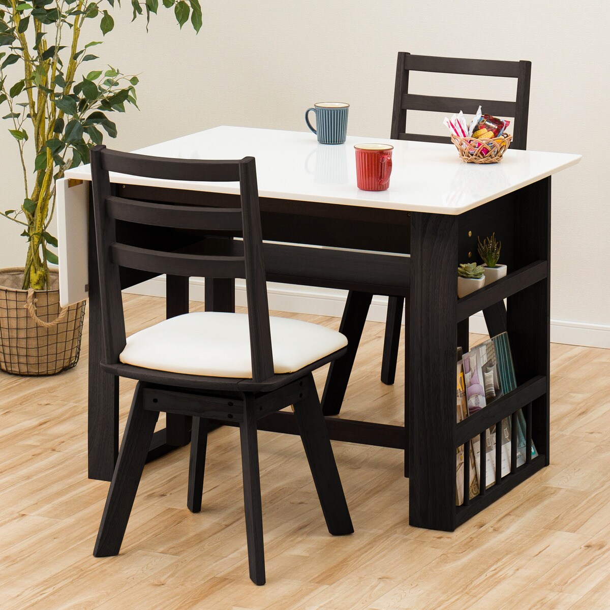 楽天市場】[幅54.6cm] 回転式ダイニングチェア (ロピア2) ダイニング