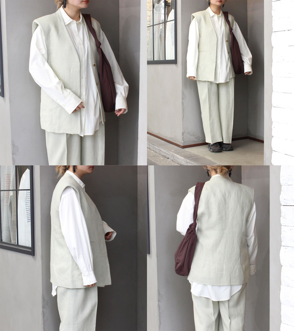 楽天市場】【s20】トゥデイフル TODAYFUL リネンオーバーベスト Linen