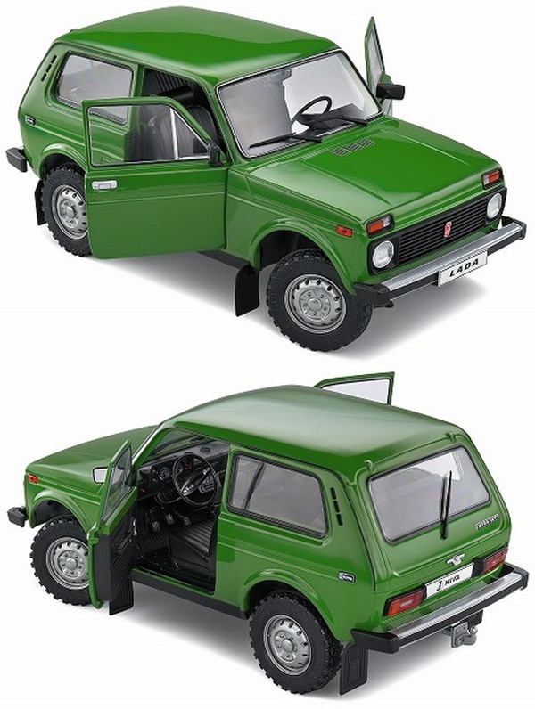楽天市場】SOLIDO 1/18 ラーダ ニーヴァ 1980 グリーン 完成品ダイ