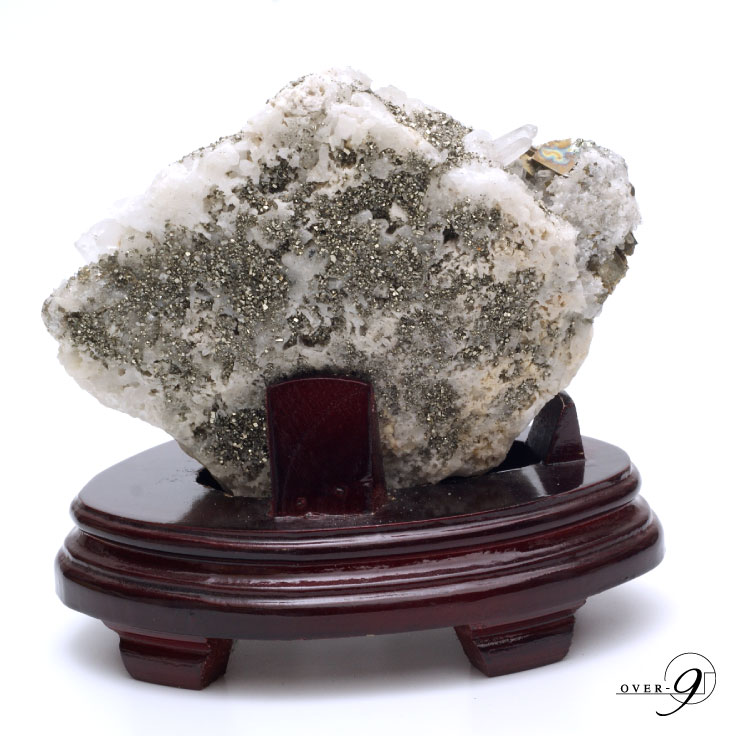 クォーツ パイライト ガレナ 3種共生クラスター クォーツ パイライト