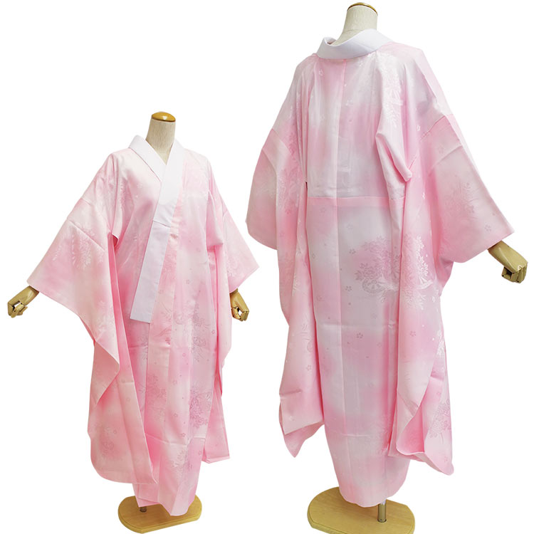 楽天市場】振袖長襦袢 長襦袢 本振袖 中振袖 ピンク ぼかし加工 洗える