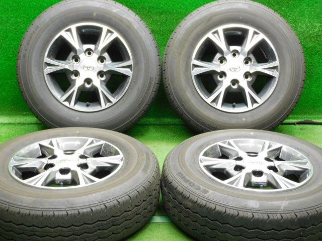 楽天市場】中古 ホイールタイヤ 4本セット 195/80R15 2022年製 7分山