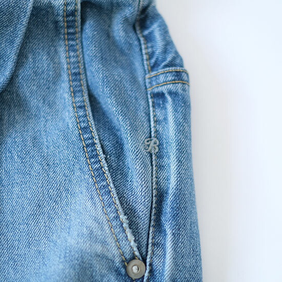 楽天市場】ブロカント Brocante 12ozリングデニム アンプリッセパンツ