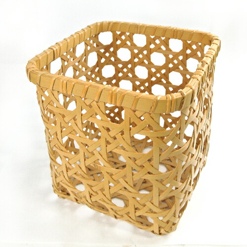 楽天市場】受注生産 別府竹細工 八つ目(八ツ目)編み フリーボックス