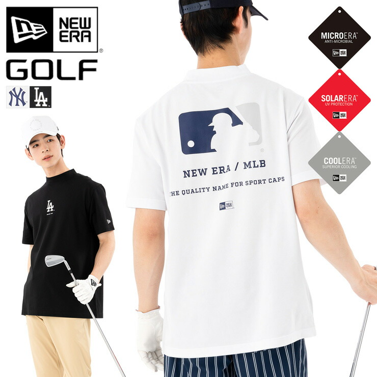 楽天市場】ニューエラ ゴルフ ウェア NEW ERA GOLF 半袖 NY LA MLB