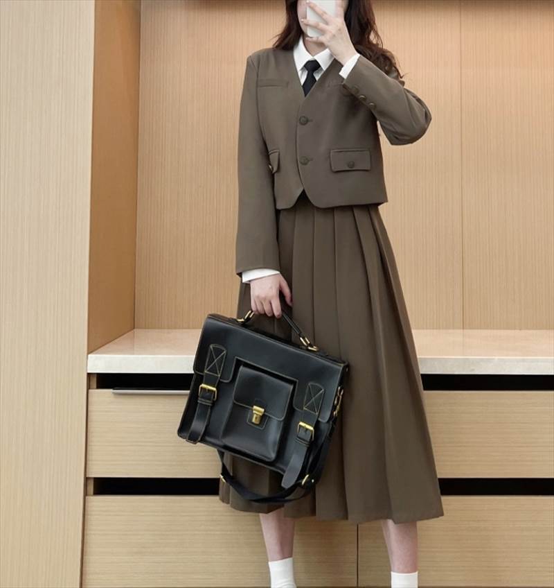 楽天市場】ネクタイ付 スカート セットアップ シャツ ブラウス