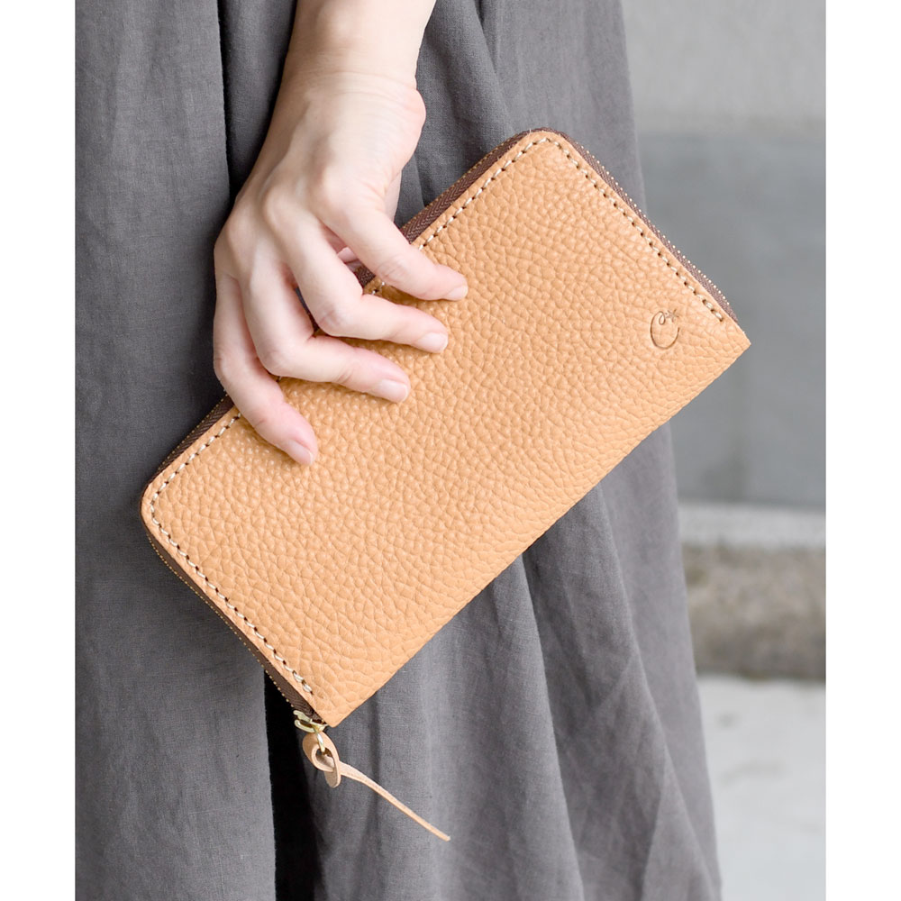 楽天市場】長財布 ラウンドファスナー 大容量 CHAM 日本製 本革 財布