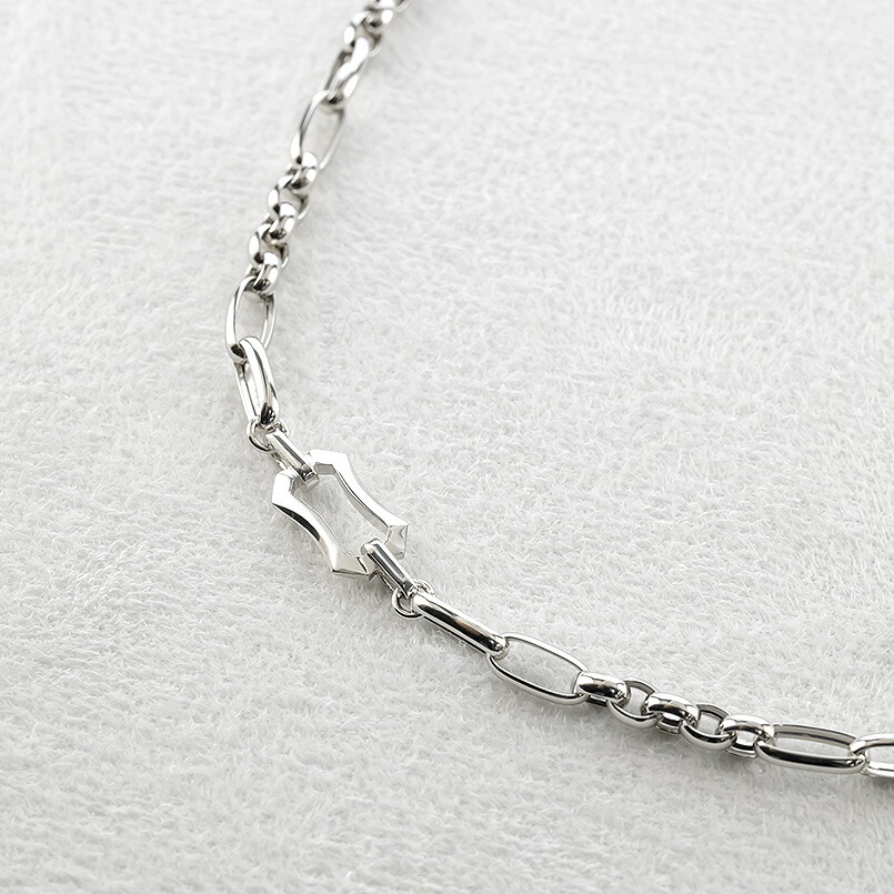 楽天市場】プラチナ ネックレス チェーンのみ メンズ 50cm 太め pt850