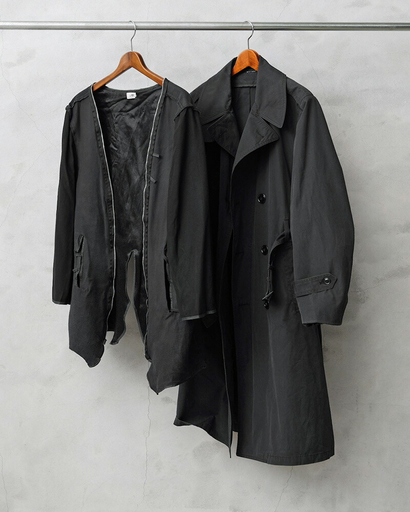 楽天市場】☆実物 USED 米軍 U.S. NAVY ブラックトレンチコート