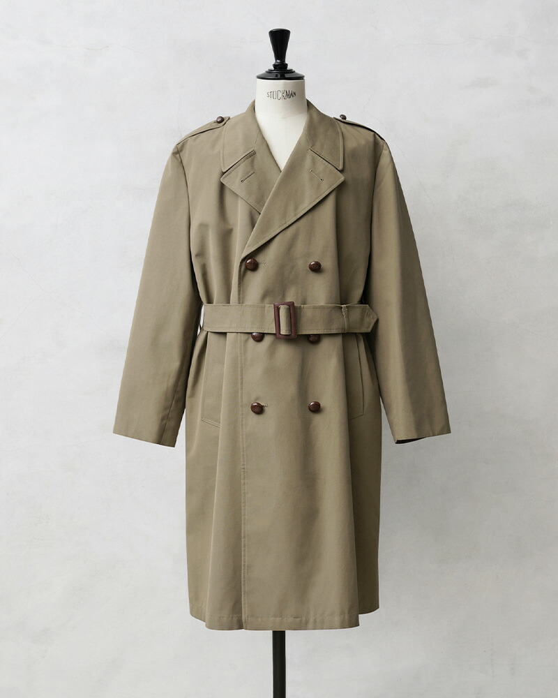 楽天市場】実物 USED オランダ軍 DOUBLE BREASTED トレンチコート