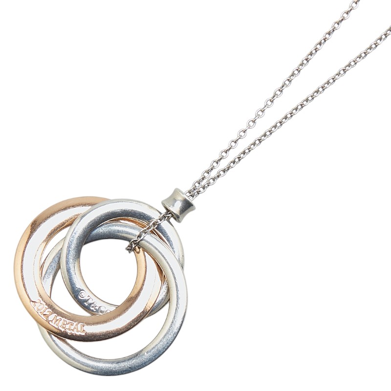 楽天市場】ティファニー インターロッキング サークル ネックレス