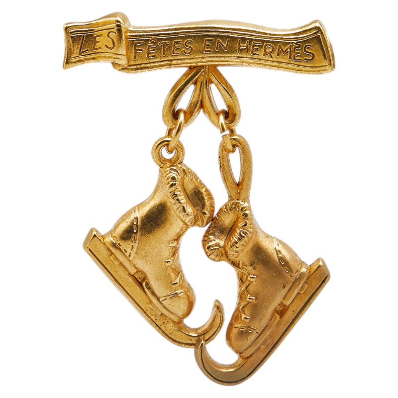 楽天市場】エルメス ヴィンテージ LES FETES EN HERMES スケート