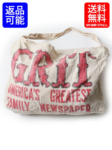 ト*す様 60s GRIT ニュースペーパーバッグ ト*す様 60s GRIT ニュース