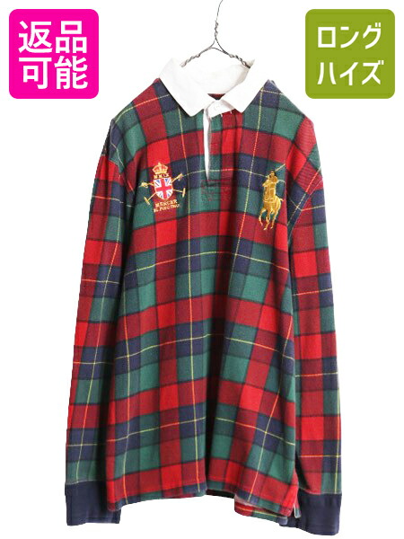 楽天市場】ビッグポニー ポロ ラルフローレン チェック 長袖 ラガー