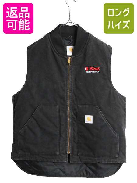 楽天市場】90s USA製 カーハート 中綿 ダック ベスト メンズ XL 古着