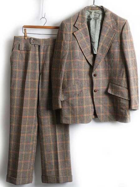 楽天市場】80s USA製 ビンテージ ☆ ガンクラブ チェック セットアップ