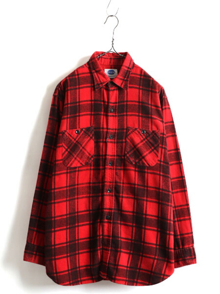 楽天市場】50s ☆ ピルグリム チェック プリント フランネル 長袖