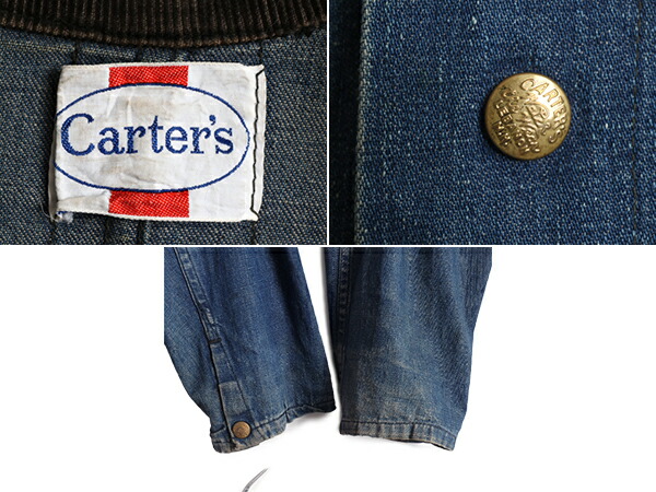 楽天市場】濃紺 60s USA製 ☆ カーターズ インディゴ デニム