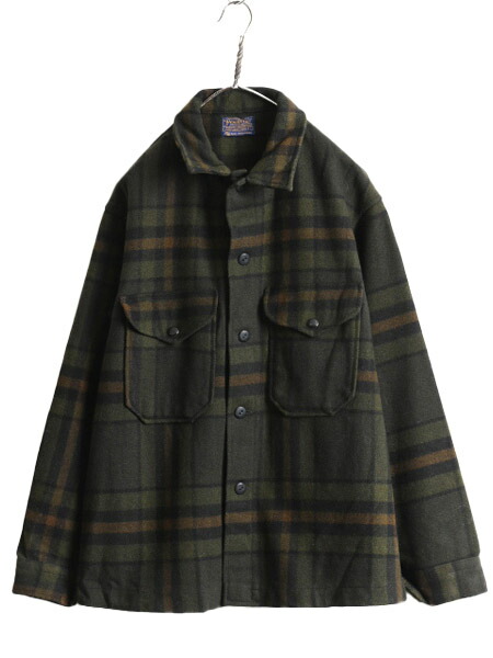 楽天市場】60s USA製 ペンドルトン チェック ウール CPO シャツ