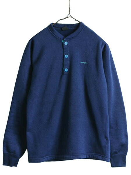 楽天市場】80s USA製 パタゴニア ヘンリーネック キャプリーン 長袖 T