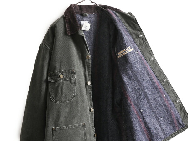 楽天市場】90s USA製 カーハート チョア コート メンズ XL 90年代