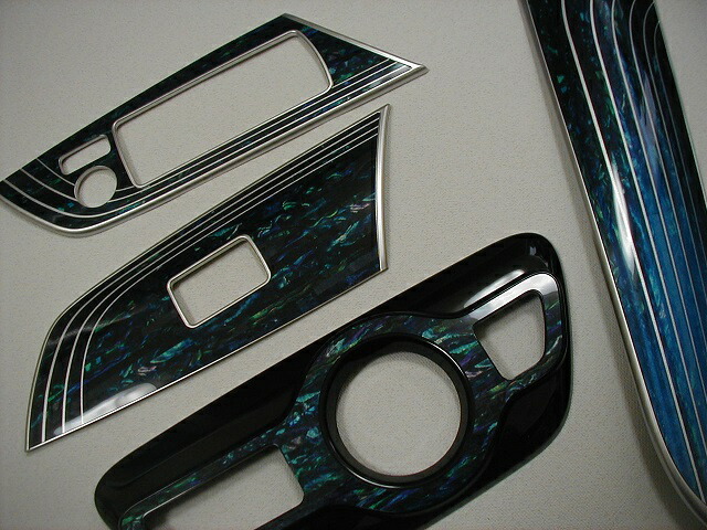 楽天市場】【トヨタ純正】 インテリアパネル ［ウッド調/ブルーシェル